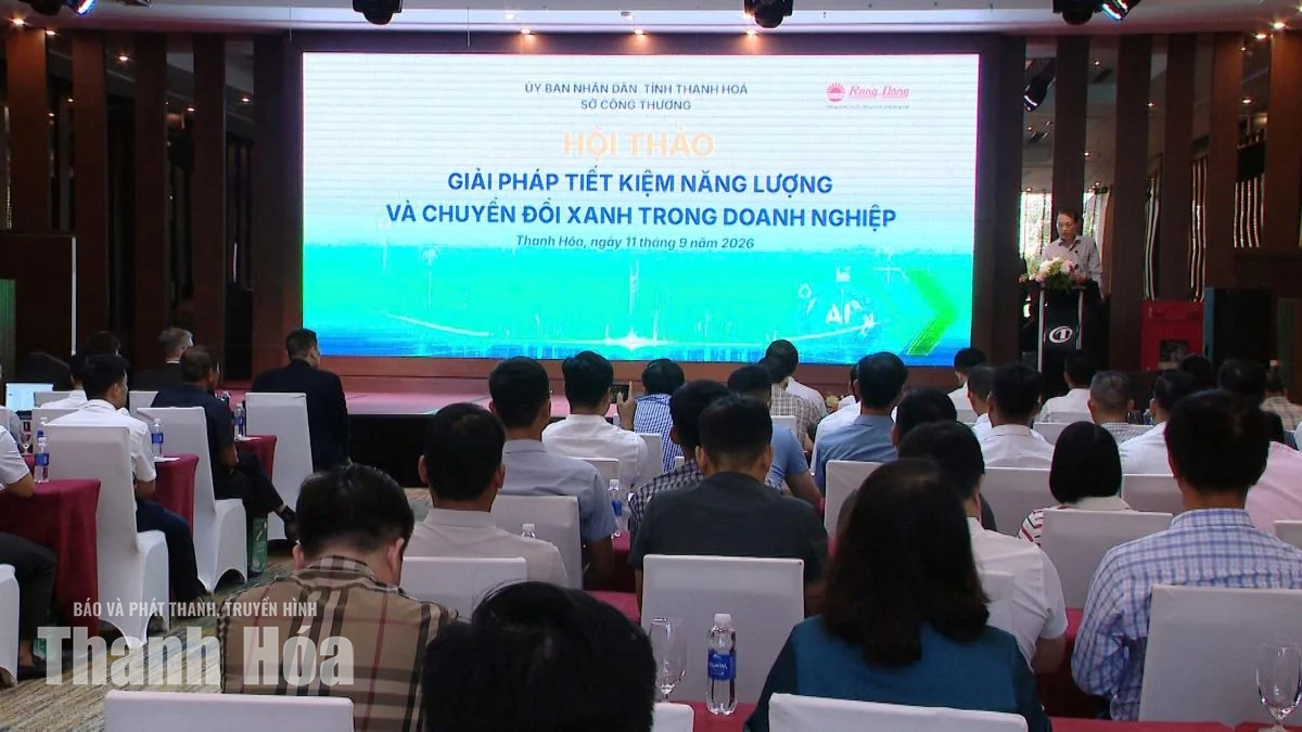 Thúc đẩy giải pháp tiết kiệm năng lượng, chuyển đổi xanh trong doanh nghiệp
